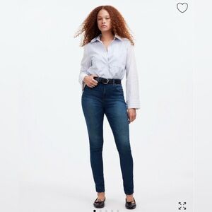 Madewell Blue High Rise Jeans